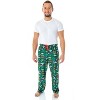 National Lampoon's Christmas Vacation Men's Allover Print Pajama Pants Green - 2 of 4