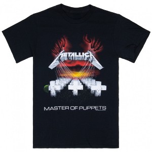 Mens Metallica Master of Puppets Track List T-Shirt - 1 of 3