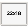 PosterPalooza | Shadow Box 1.5" Depth Silver Picture Frame - UV Acrylic, Backing Board, Hanging Hardware - 2 of 4