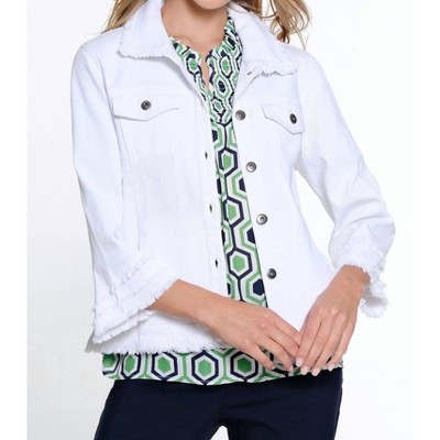 Women's Fringe Detail Jean Jacket - Multiples