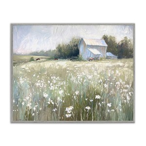 Stupell Industries Peaceful Pasture Meadow, 20" x 16" - 1 of 4