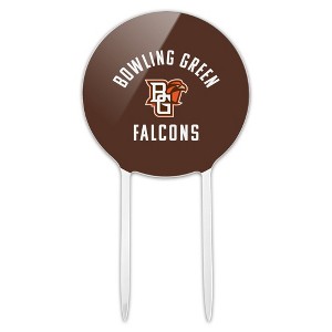 Bowling Green Falcon Acrylic Cake Topper Party Decoration for Wedding Anniversary Birthday Graduation - 1 of 4