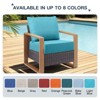 Buenhomino 24"x22" Outdoor Deep Seat Cushion Set, 6-inch Thicked Waterproof Patio Furniture Cushions with Removable Cover,8 Colors - 2 of 4