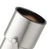 Pro Track Studio Set of 2 Small Uplighting Indoor Accent Spot-Lights Plug-In Adjustable Floor Plant Home Decorative Art Brushed Nickel Finish 8" High - 2 of 4