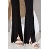 Women's Ribbed Flare Pants - Illa Illa - image 2 of 4