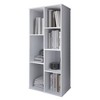 CasePiece Modern 7 Shelves Bookcase - 3 of 4