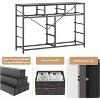 Black Wide 10 Drawer Dresser,TV Stand Entertainment Center Fabric Storage Dressers Drawers for Bedroom, Hallway, Nursery, Closets - 4 of 4