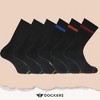 Dockers Men's Socks & Hosiery - 6-Pack Cushioned Athletic & Dress Crew Socks for Men - 4 of 4