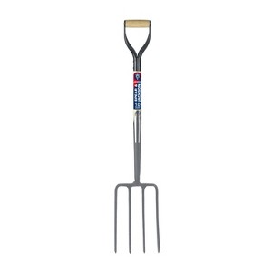 Spear & Jackson Neverbend Professional Digging Fork – Heavy-Duty Forged Carbon Steel Garden Fork for Tough Soil and Cultivation - 1 of 4