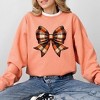 Simply Sage Market Women's  Garment Dyed Graphic Sweatshirt Coquette Fall Plaid - 2 of 4