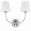 Crystorama Lighting Sylvan 2 - Light Sconce in  Polished Chrome - 3 of 4