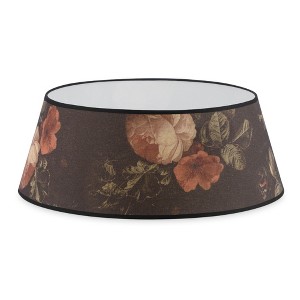 Tree Nest Gallery Round Canvas Christmas Tree Collar, Floral - 1 of 4