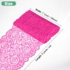 Unique Bargains Elastic Lace Fabric Ribbon Stretchy Trim Pattern for Bridal Wedding 1 Pc - 3 of 4