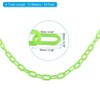 Unique Bargains Adjustable Crowd Control at Driveway Plastic Chain Barrier with Snap Hook - 2 of 4