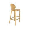 Meridian Furniture,Maddox Gold Stainless Steel Stool - 2 of 4