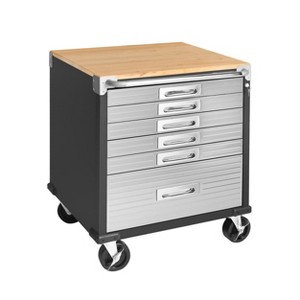 Seville Classics UltraHD 6-Soft Closing Drawer Cabinet, 28" x 25" x 34.5" - 1 of 1