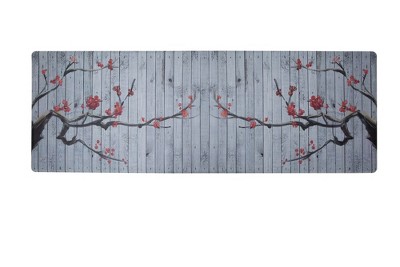 J&V TEXTILES 20" x 55" Oversized Cushioned Anti-Fatigue Kitchen Runner Mat (Blossom)