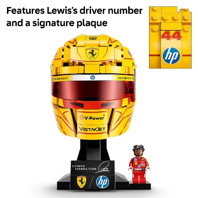 Детские конструкторы LEGO Editions Scuderia Ferrari HP Lewis Hamilton Helmet 43022 — фото 4