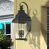 Livex Lighting Exeter 4 - Light Wall Light in  Black - 4 of 4