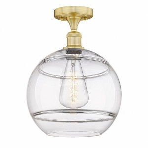 Rochester - 1 Light Semi-Flush Mount In Industrial Style-13.5 Inches Tall and 12 Inches Wide - 1 of 1