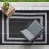 Play Rug Paris Recycled Plastic Woven Indoor Outdoor Folded Floor Mat - 3 of 4