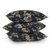 Deny Designs Emanuela Carratoni Moody Flowers Square Indoor Throw Pillow - 4 of 4