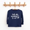 The Juniper Shop Talk Football To Me Ball Toddler Long Sleeve Tee - 2 of 3