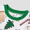 PATPAT Matching Family Pajamas Xmas Christmas Element Print Xmas Holiday PJs Green - 4 of 4