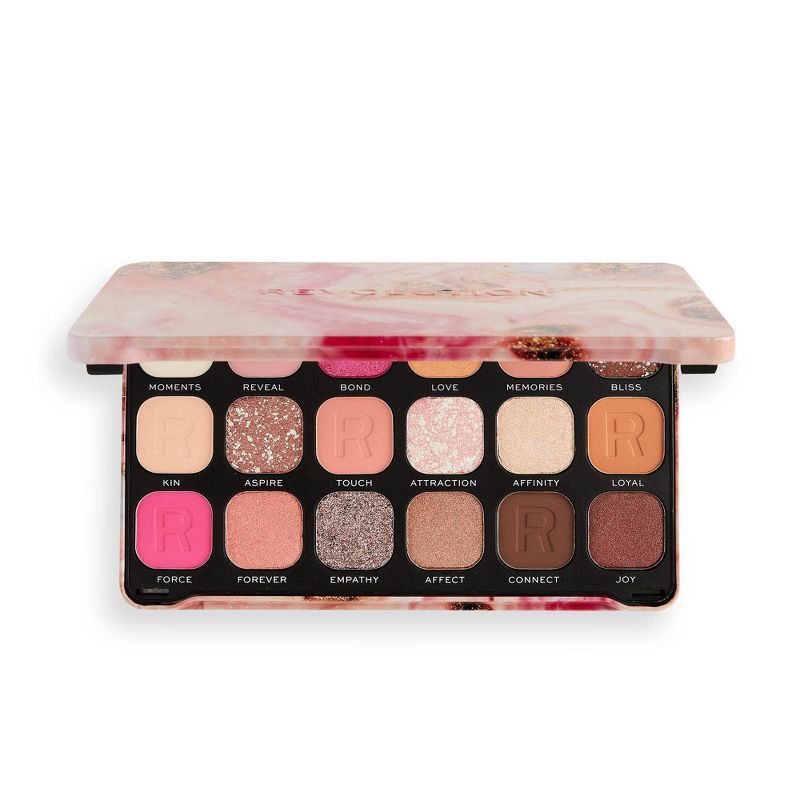 Makeup Revolution Forever Flawless Eyeshadow Palette - 0.77oz, 1 of 14