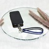 Pavilion Gift Company - Cobalt Wristlet - Soft Gemmed Phone Wrist Strap - Cell Phone Accessories - 2 of 4