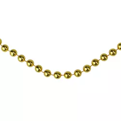 Northlight 33ft x 10mm Shiny Gold Round Beaded Christmas Garland