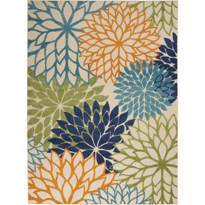 Nourison Aloha Floral Bloom Indoor Outdoor Rug