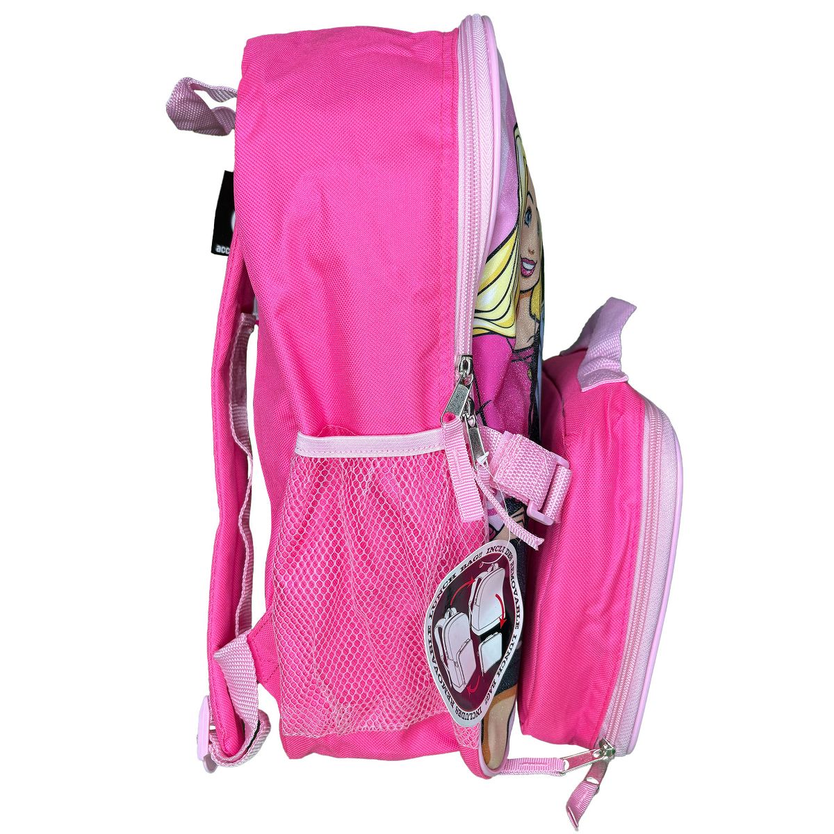 Barbie 16" Backpack with Lunch Bag Live Your Dreams - thumbnail 5
