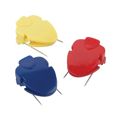 Staples Cubicle Clips Assorted Colors 6/Pack 464671