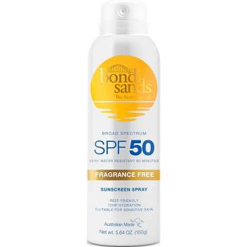 Bondi Sands Sunscreen Aerosol Fragrance Free Mist Spray - SPF 50 - 5.64oz
