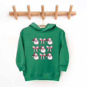 The Juniper Shop Coquette Santa Chart Toddler Graphic Hoodie - 1 of 3