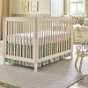 Linen-Like Crib Skirt Green - Hearth & Hand™ with Magnolia - 2 of 3