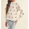 Girl Polka Dot Sweater - Heart & Arrow - 3 of 4