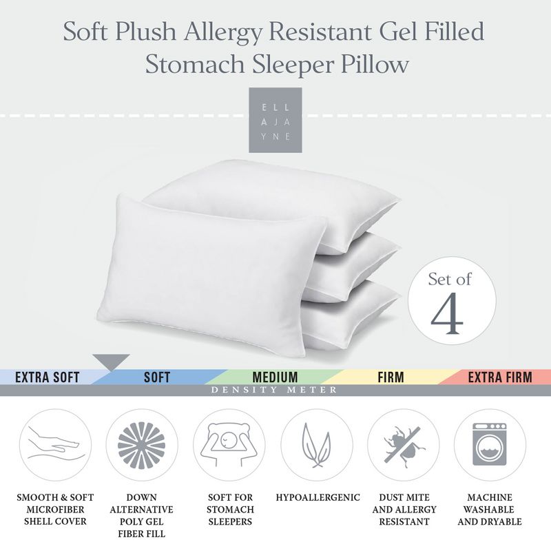 Ella Jayne Signature Allergy-Resistant Down Alternative Pillow, 2 of 6