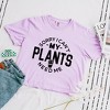 Simply Sage Market Women's My Plants Need Me Short Sleeve Relaxed Fit Cropped Tee - 3 of 4