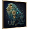 Amanti Art Floral Celestial Leo by Jake Fouracre Canvas Wall Art Print Framed - 2 of 4