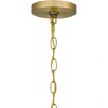 Quoizel Lighting Bryn 5 - Light Pendant in  Aged Brass - 3 of 4