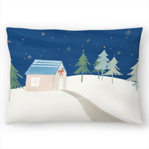 Christmas Trees By Pi Holiday Collection - 20 X 14 Throw Pillow -  Americanflat : Target