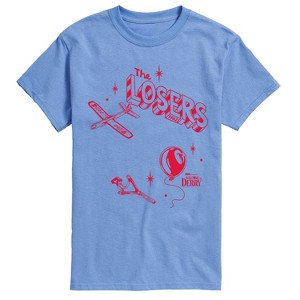 Men's IT: Welcome to Derry Welcome To Derry The Losers Short Sleeve Graphic T-Shirt - Carolina Blue - 5X Big and Tall - 1 of 4