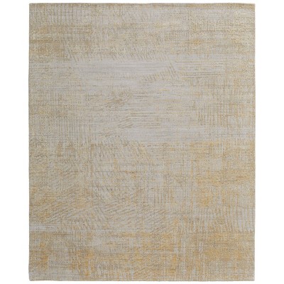 Eastfield Modern Abstract Yellow/Ivory/Gold Area Rug