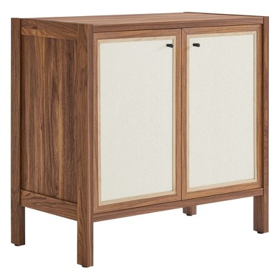 Modway Capri 33 in. Wood Grain Storage Cabinet