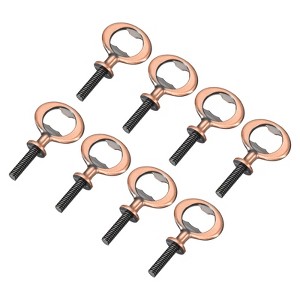Unique Bargains Zinc Alloy Screw Insert Beer Bottle Opener for Home Bar Party 8 Pcs - 1 of 4