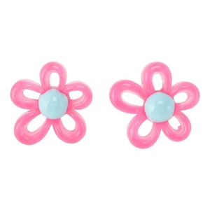 Unique Bargains Hollow-out Flower Shoelace Charms 1 Pair - 1 of 4