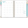 Global Printed Products Hardcover AY 2025-2026 Fashion Planner - 8.5"x11" (Rainbow Floral) - 3 of 4