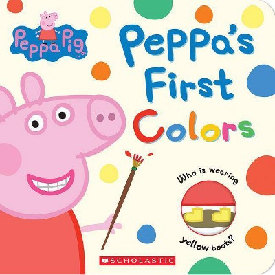 Peppa's First Colors (Board Book)  (Scholastic)